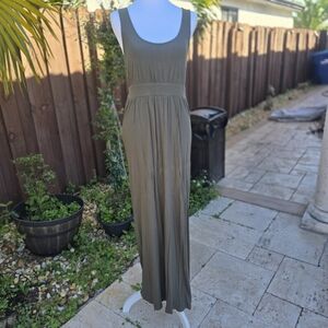 Old Navy Olive Maxi Dress